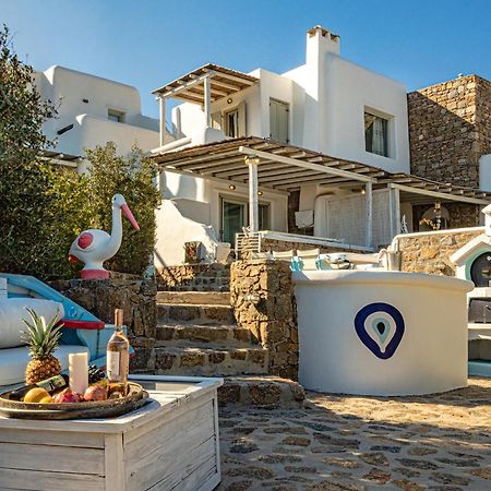 Manolia Luxury Private House By Mykonian Kazarte Villa Kalo Livadi Dış mekan fotoğraf