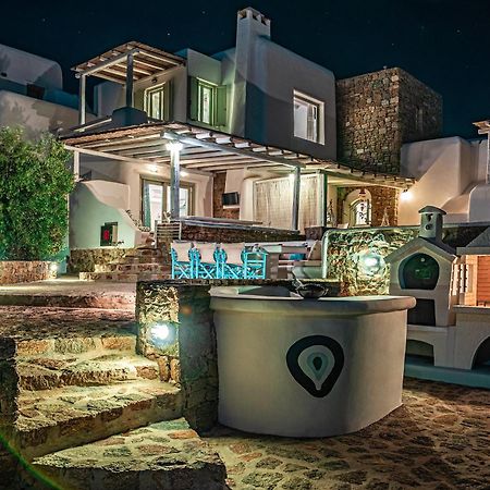 Manolia Luxury Private House By Mykonian Kazarte Villa Kalo Livadi Dış mekan fotoğraf