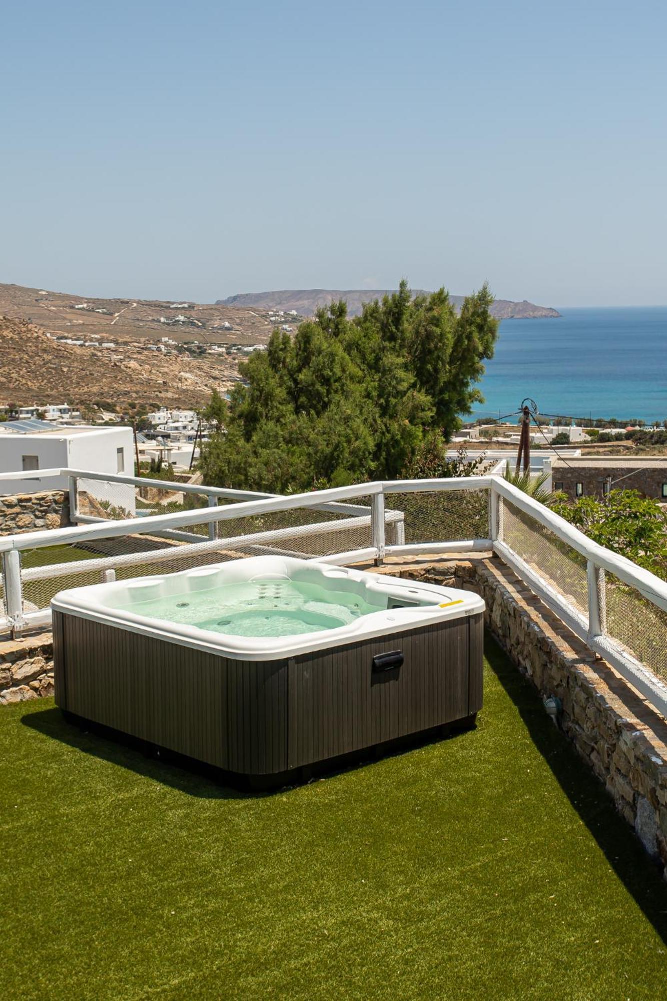 Manolia Luxury Private House By Mykonian Kazarte Villa Kalo Livadi Dış mekan fotoğraf