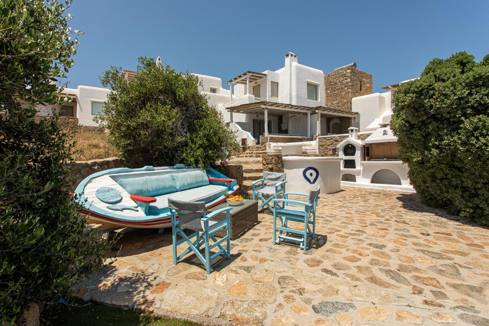 Manolia Luxury Private House By Mykonian Kazarte Villa Kalo Livadi Dış mekan fotoğraf
