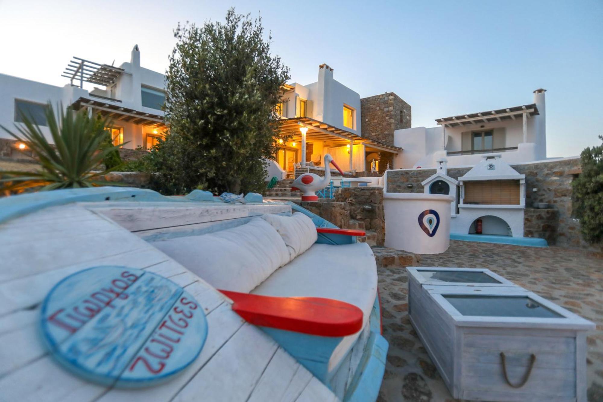 Manolia Luxury Private House By Mykonian Kazarte Villa Kalo Livadi Dış mekan fotoğraf